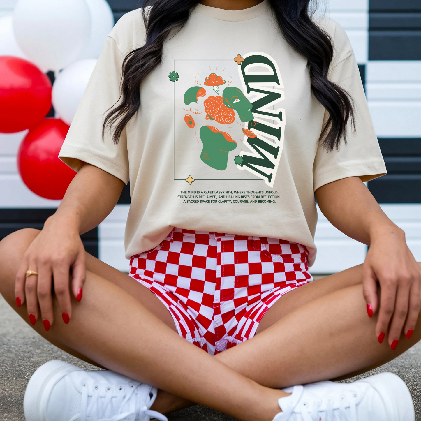 MIND T-Shirt – Minimalist Mental Health Design Tee