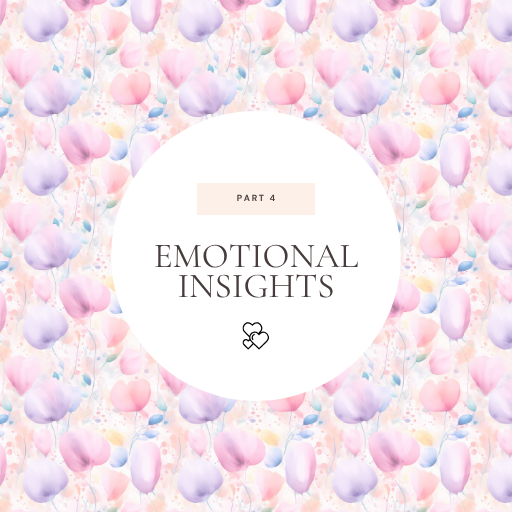 Pastel-colored balloons with 'Emotional Insights' text in the center