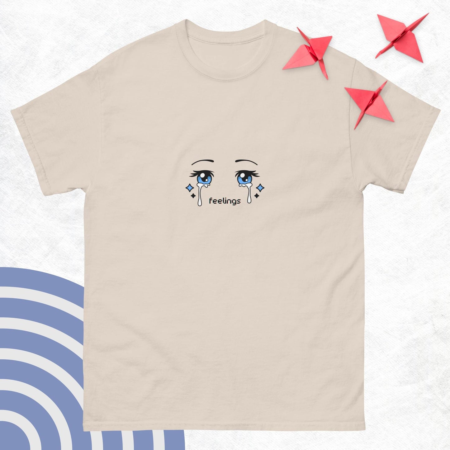 Crop Top Sad Anime Eyes Crop Top