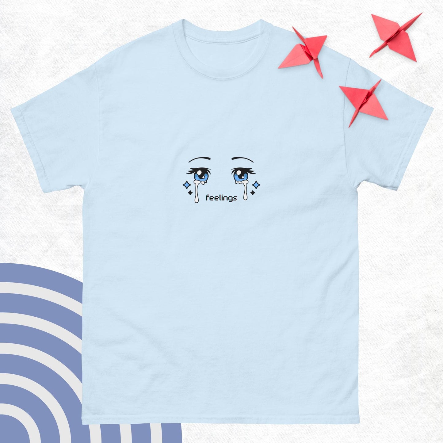 Crop Top Sad Anime Eyes Crop Top