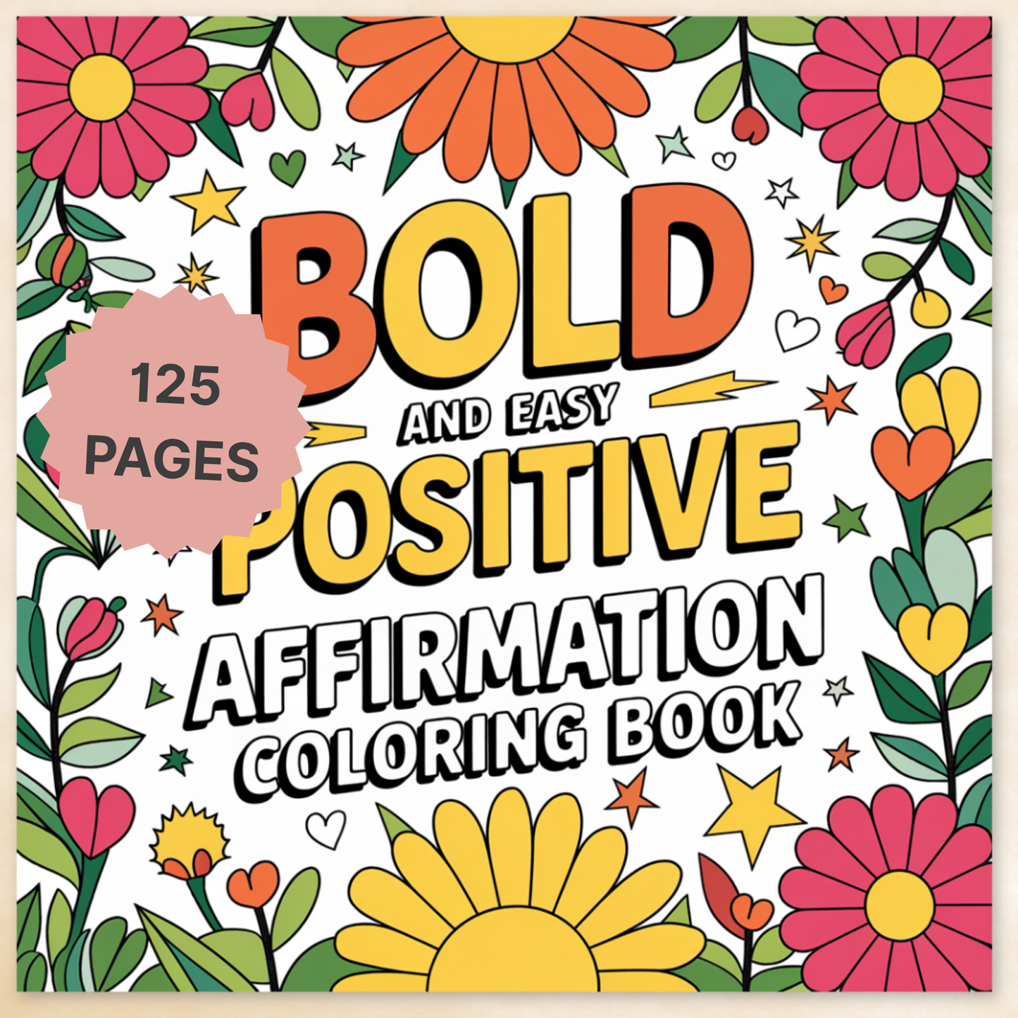 Bold Affirmation Coloring Book
