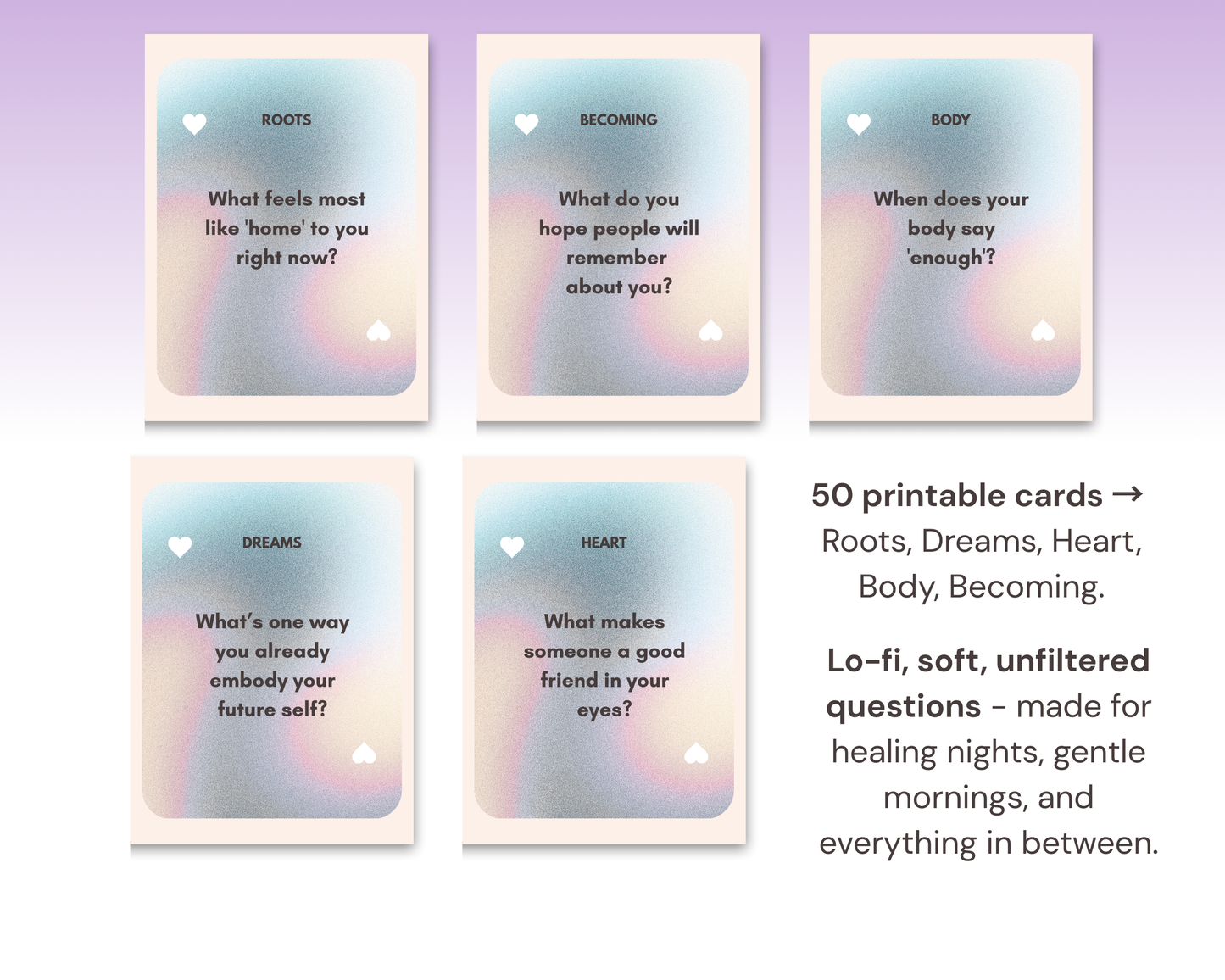 The Self-Discovery Digital Deck