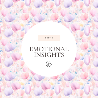 Pastel-colored balloons with 'Emotional Insights' text in the center