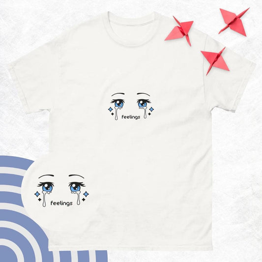 Crop Top Sad Anime Eyes Crop Top